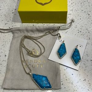 Kendra Scott Emmie Drop Earrings & Necklace
